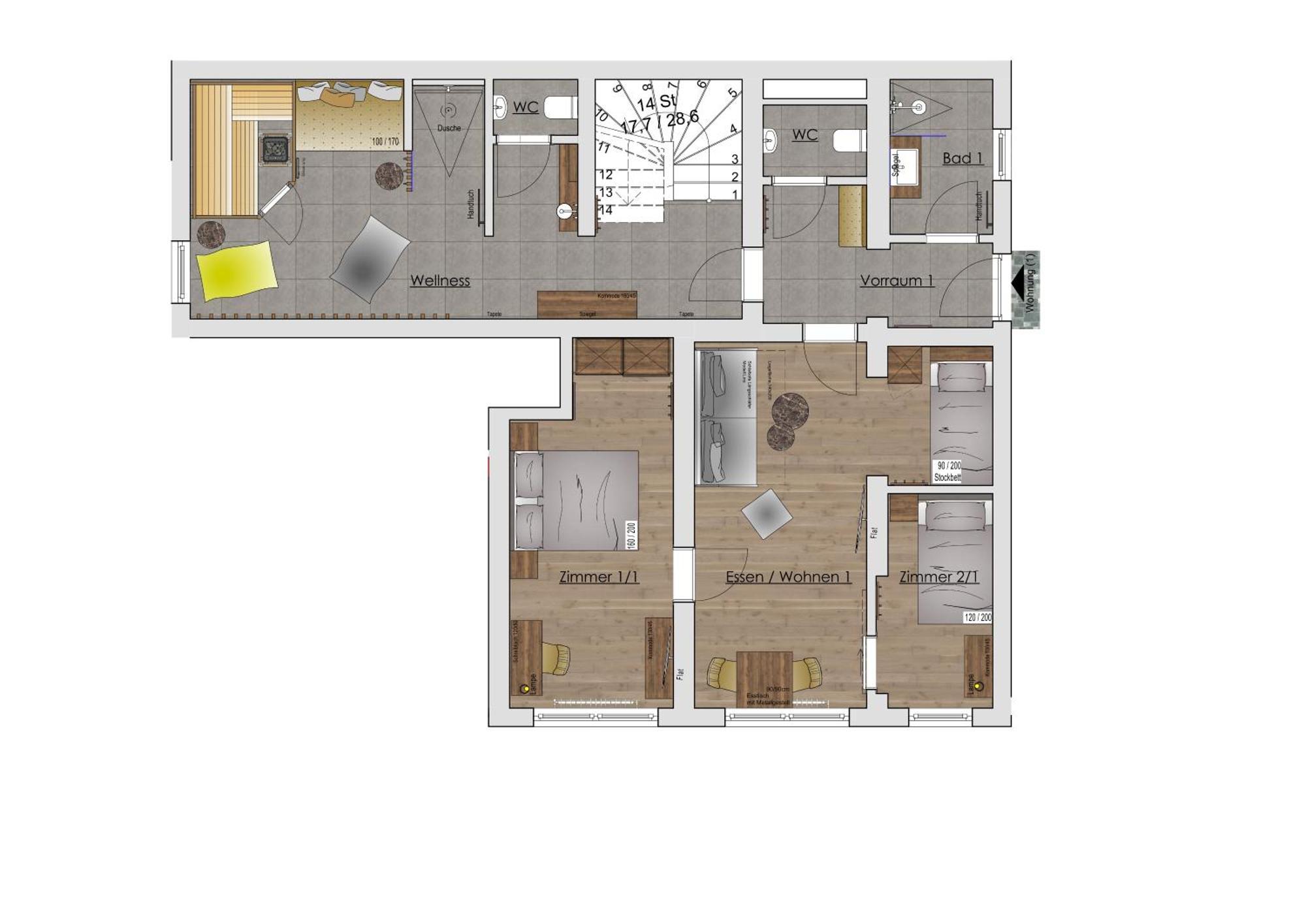 Appartements Kuckuck Leogang Esterno foto